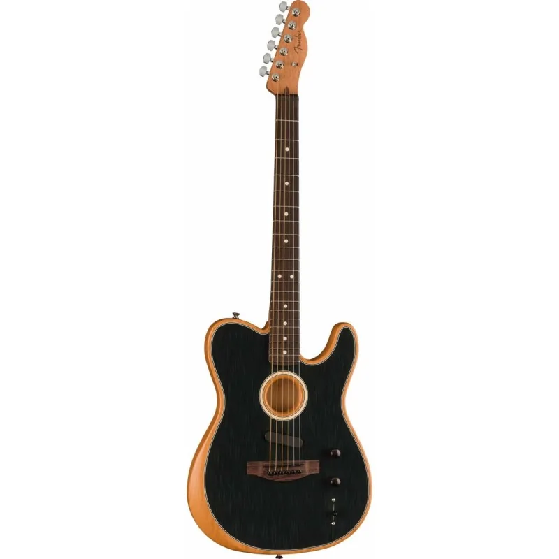 Fender Acoustasonic Player Telecaster RW Brushed Black Fender Acoustasonic Player Telecaster RW Brushed Black