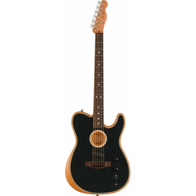 Fender Acoustasonic Player Telecaster RW Brushed Black Fender Acoustasonic Player Telecaster RW Brushed Black