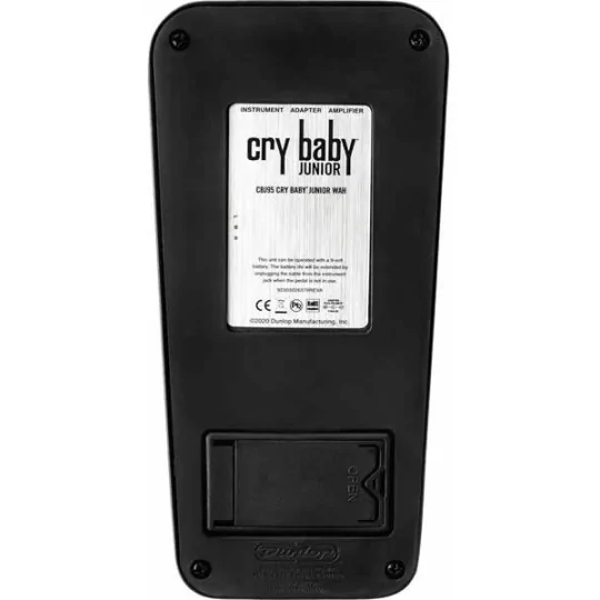 Dunlop CBJ95SW Standard Cry Baby Junior Limited White