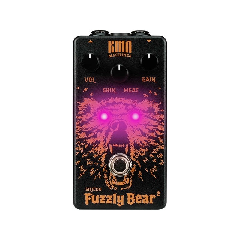 KMA Audio Machines Fuzzly Bear V2 - Silicium Fuzz Pedal