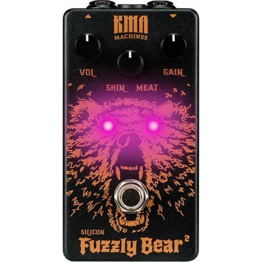KMA Audio Machines Fuzzly Bear V2 - Silicium Fuzz Pedal