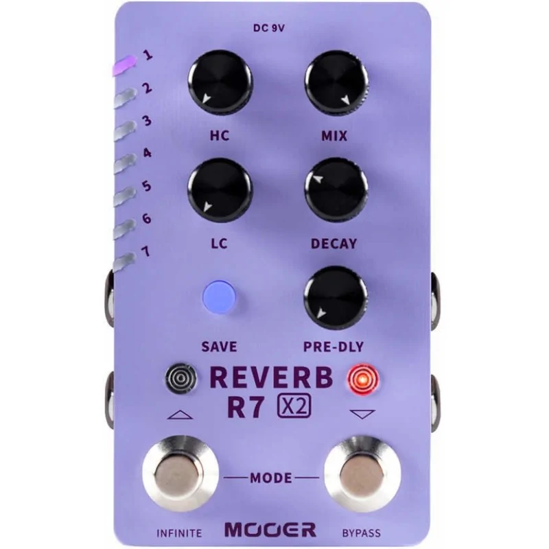 Mooer R7 Reverb X2