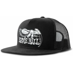 Ernie Ball Casquette Noire Logo Aigle Blanc Ernie Ball Casquette Noire Logo Aigle Blanc