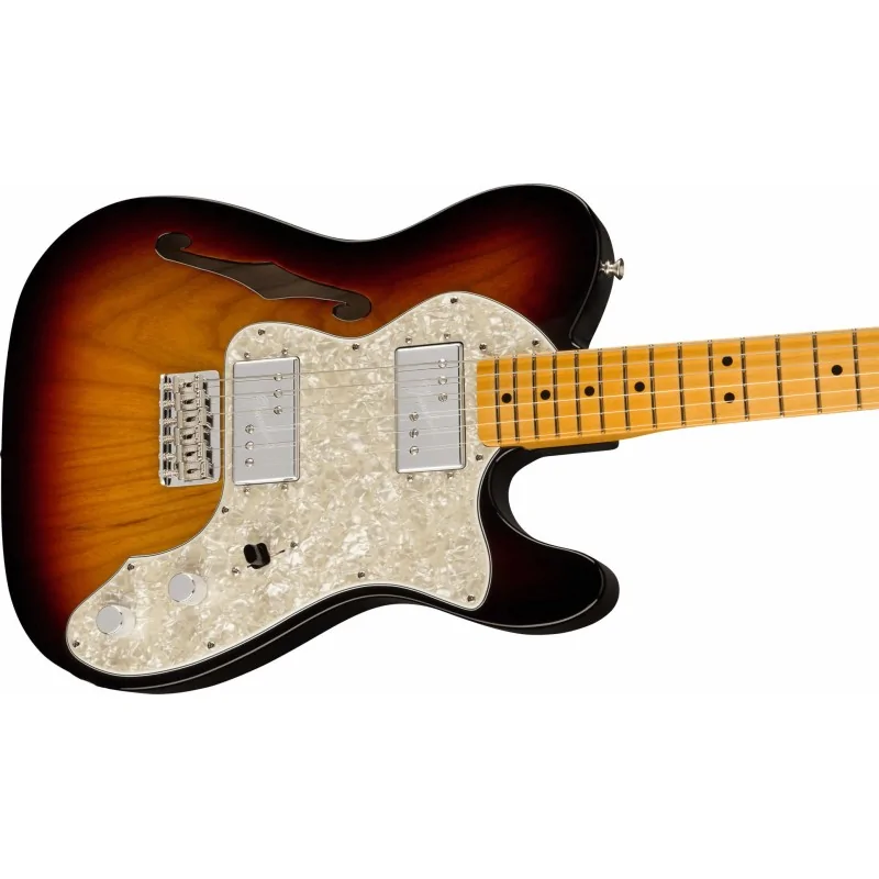 Fender American Vintage II 72 Telecaster Thinline MN 3-Color Sunburst Fender American Vintage II 72 Telecaster Thinline MN 3-Color Sunburst