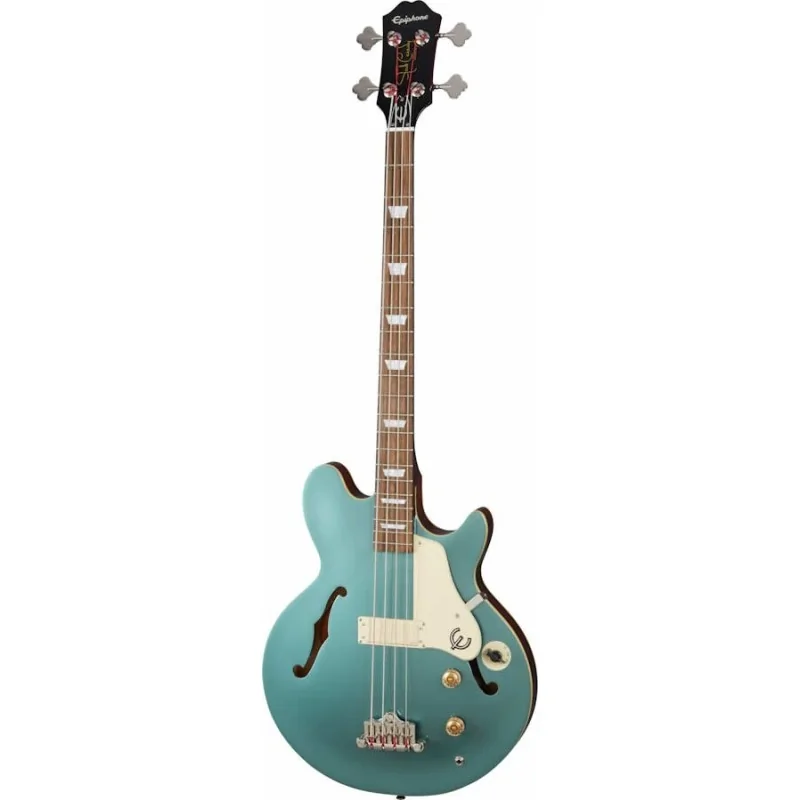 Epiphone Jack Casady Bass Faded Pelham Blue