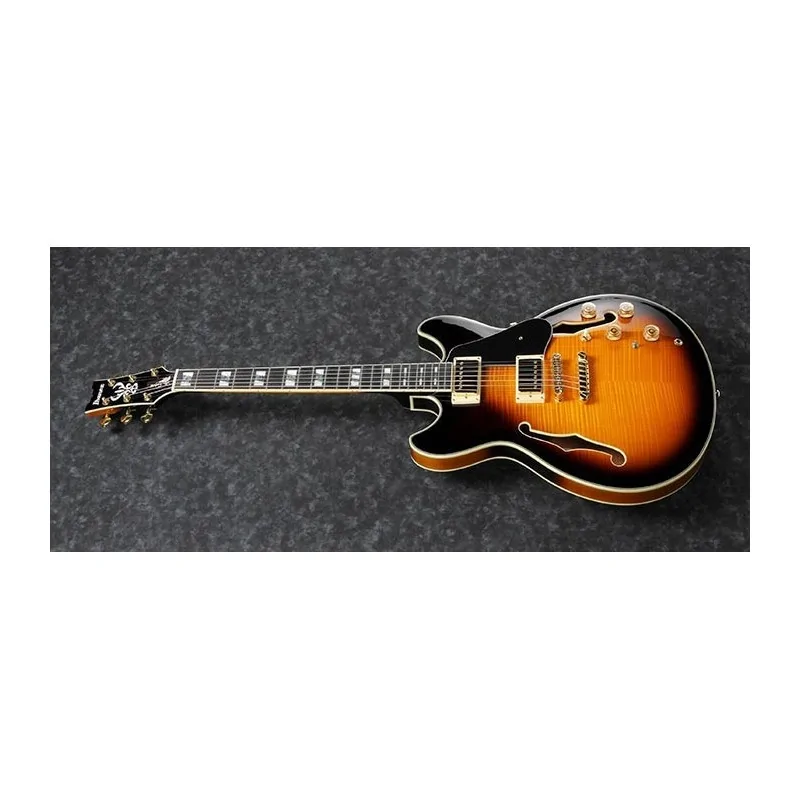 Ibanez John Scofield JSM10 Vintage Yellow Sunburst