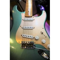Fender 2019 Ltd Ed '55 Dual-Mag Strat MN Super Fad Aged Sherwood Green Fender 2019 Ltd Ed '55 Dual-Mag Strat MN Super Fad Aged Sherwood Green