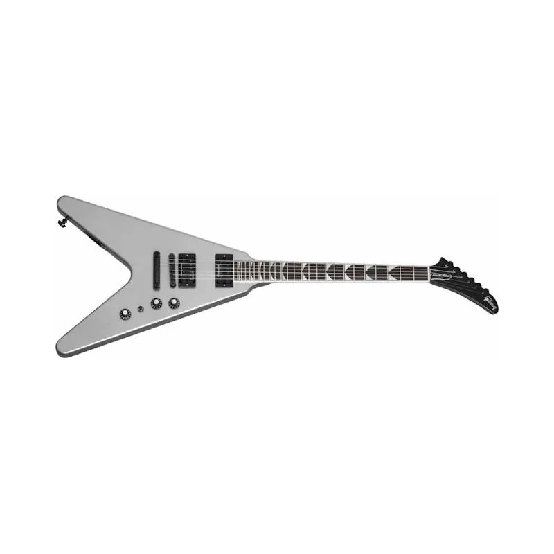 Gibson Dave Mustaine Flying V EXP Silver Metallic