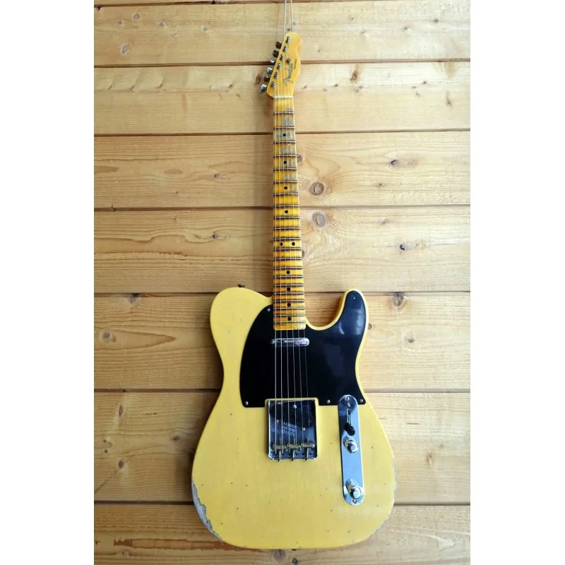 Fender 52 Telecaster Relic Nocaster Aged Blond