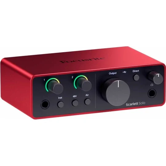 DTM・DAW Focusrite scarlett solo gen2 Focusrite Scarlett Solo Studio Pack MK2 With Solo/Mic
