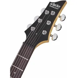 Schecter C-6 Deluxe Satin Black