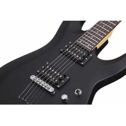 Schecter C-6 Deluxe Satin Black