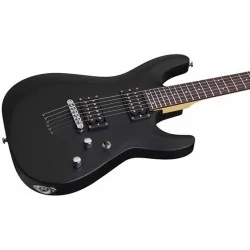 Schecter C-6 Deluxe Satin Black