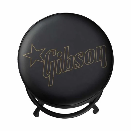 Gibson Premium Playing Stool Star Logo