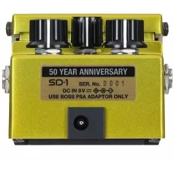 Boss SD-1 Super Overdrive 50th Anniversaire Boss SD-1 Super Overdrive 50th Anniversaire