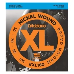 D'Addario Jeu 4 Cordes Nickel Regular Gauge D'Addario Jeu 4 Cordes Nickel Regular Gauge