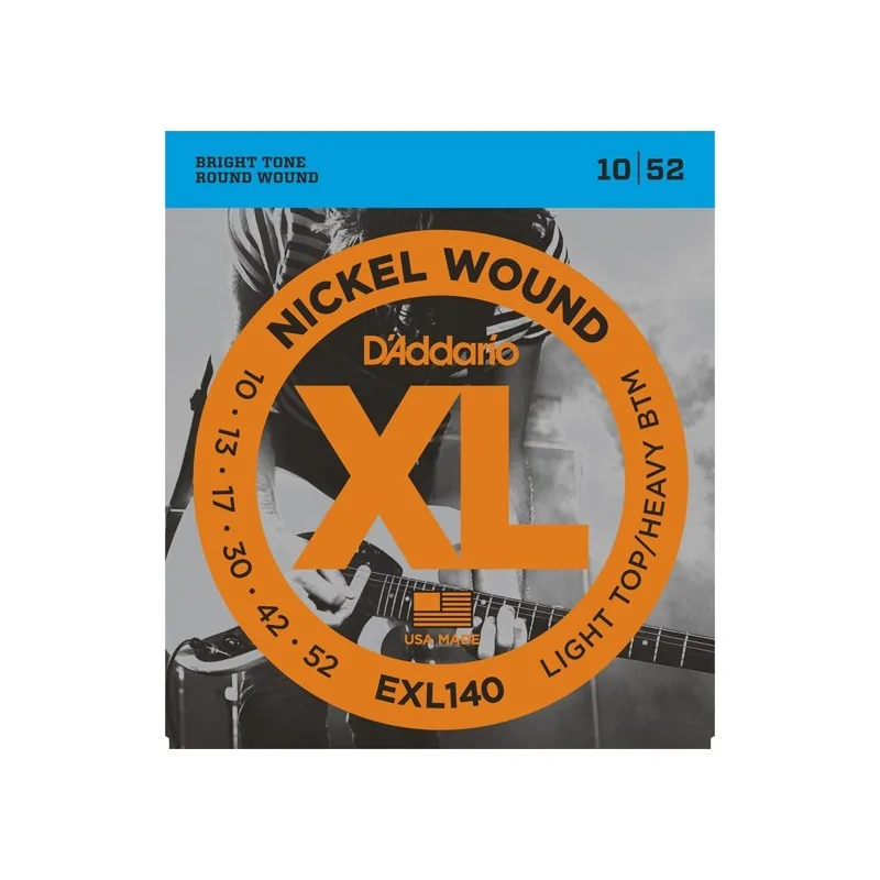 D'Addario EXL-140 Jeu Nickel Heavy Bottom D'Addario EXL-140 Jeu Nickel Heavy Bottom