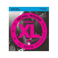 D'Addario Jeu 4 Cordes Nickel Soft Gauge