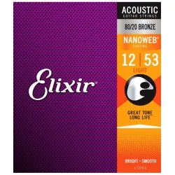 Elixir 11052 Jeu Nanoweb Acoustic Light Elixir 11052 Jeu Nanoweb Acoustic Light