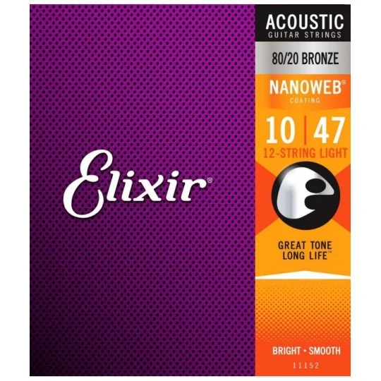 11152 Jeu Nanoweb Acoustic Light 12 Cordes