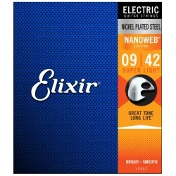 Elixir 12002 Jeu Nanoweb Electric Super Light