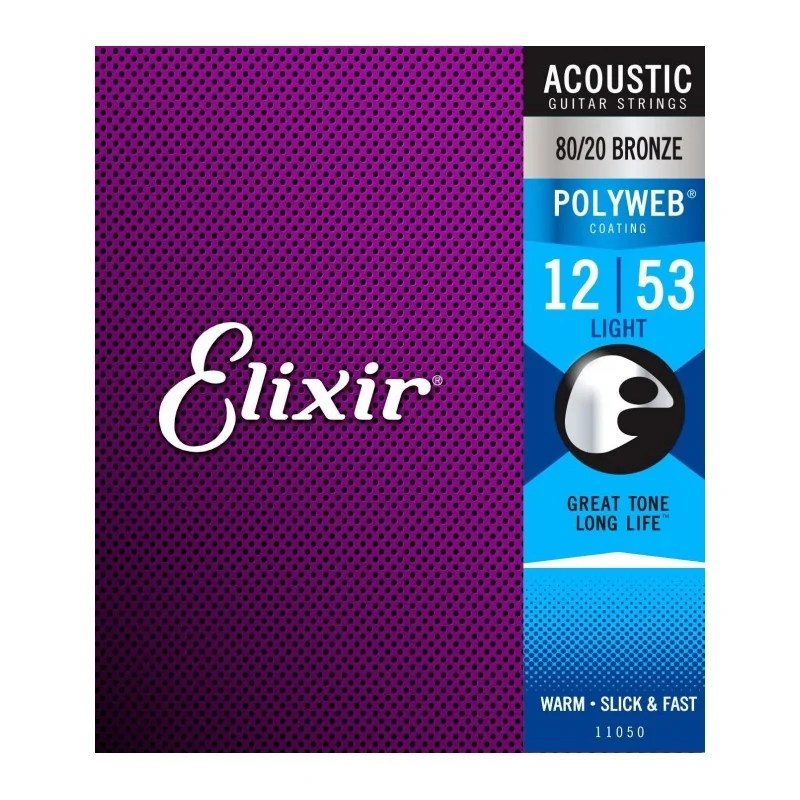 Elixir 11050 Jeu Polyweb Acoustique Light