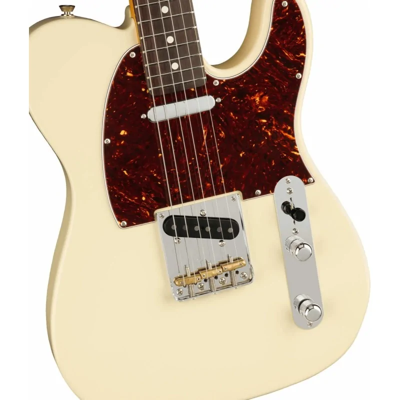 Fender AM Pro II TELE RW Olympic White stock B