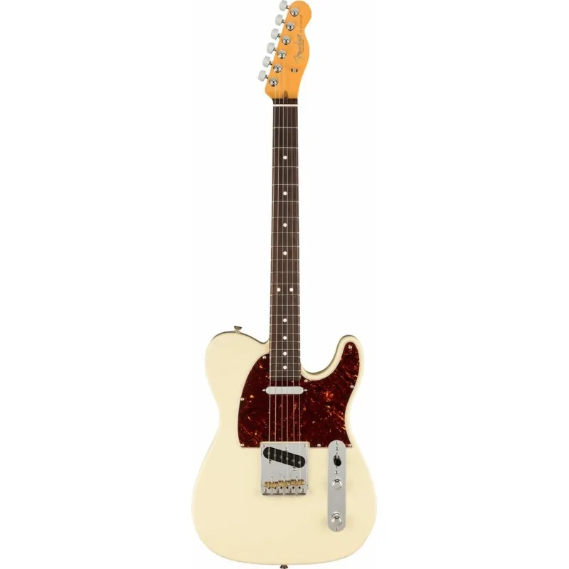 Fender AM Pro II TELE RW Olympic White stock B