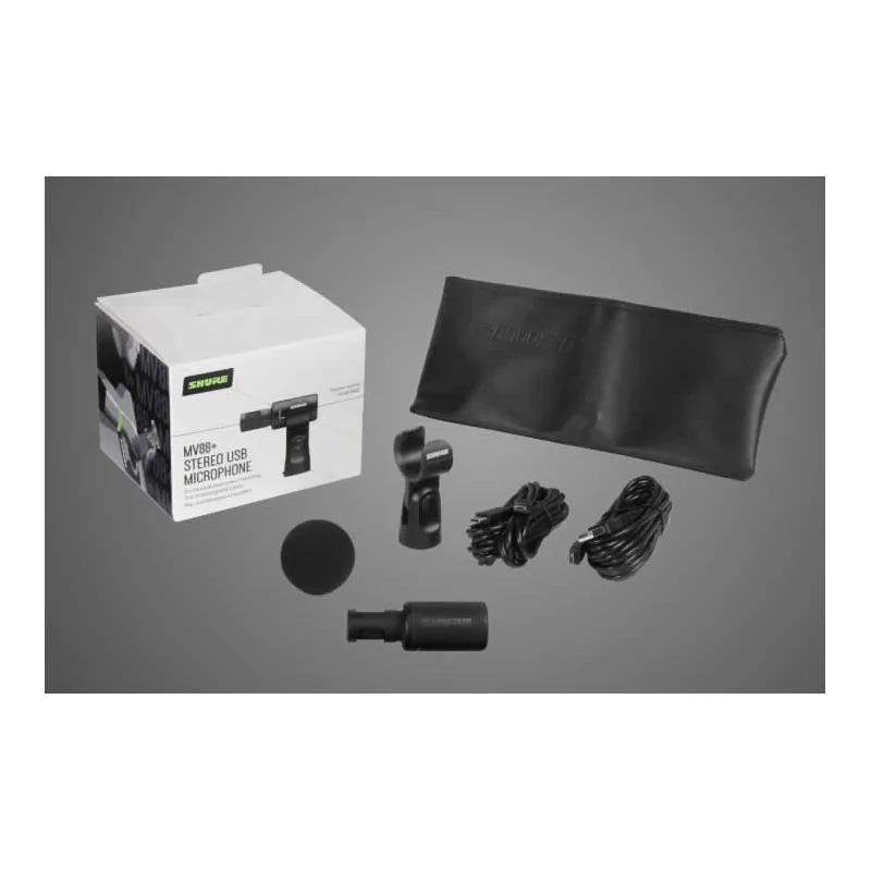 Shure MV88+ Micro Statique Numérique Stéréo