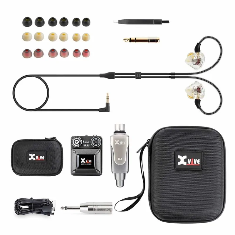 X-Vive Ensemble HF In-Ear Monitor X-Vive U4+T9 X-Vive Ensemble HF In-Ear Monitor X-Vive U4+T9