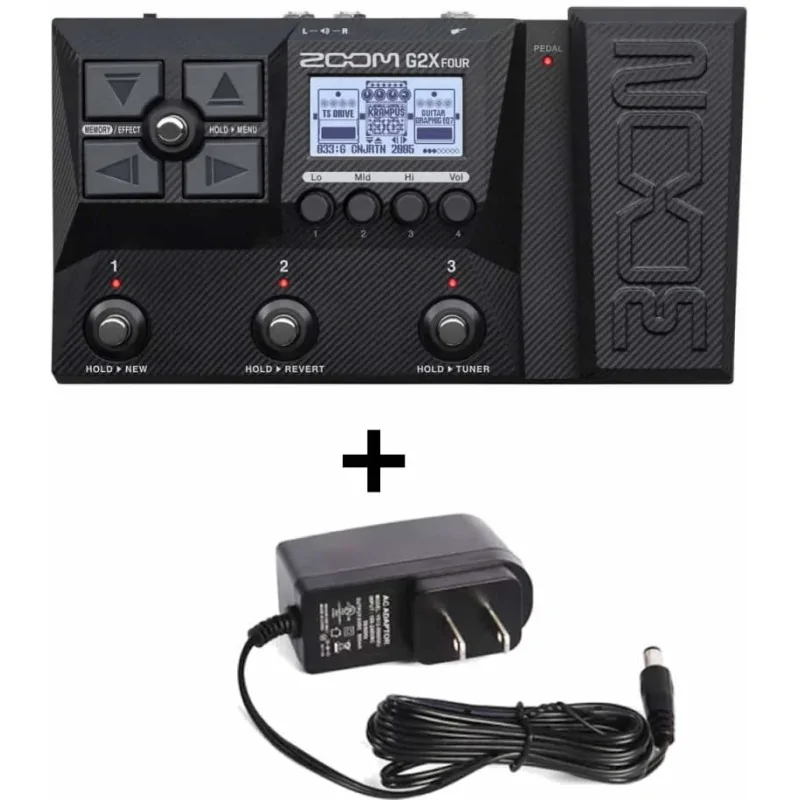ZOOM G2X FOUR &ndash; Pedale Effetto Chitarra Multistrato Con Funzione IR &ndash; Nuovo