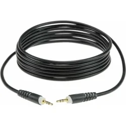 Klotz Câble Stéréo jack Mini 3.5 mm 3 Mètres Klotz Câble Stéréo jack Mini 3.5 mm 3 Mètres