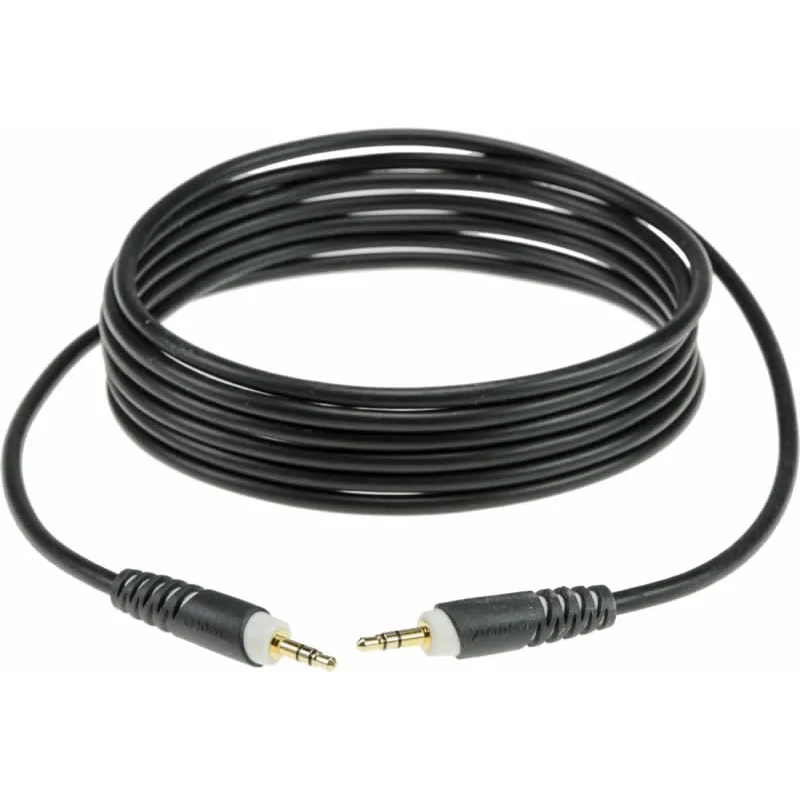 Klotz Câble Stéréo jack Mini 3.5 mm 3 Mètres Klotz Câble Stéréo jack Mini 3.5 mm 3 Mètres