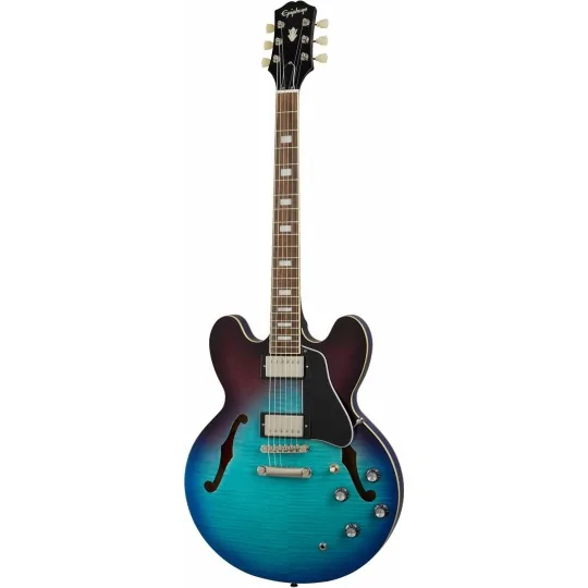 ★値下げ　Epiphone ES-335 Blueberry Burst Epiphone ES-335 Figured Blueberry Burst - Guitares Hollowbody