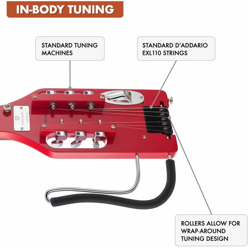 Traveler Guitar Ultra-Light Electric Torino Red
