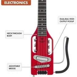 Traveler Guitar Ultra-Light Electric Torino Red Traveler Guitar Ultra-Light Electric Torino Red