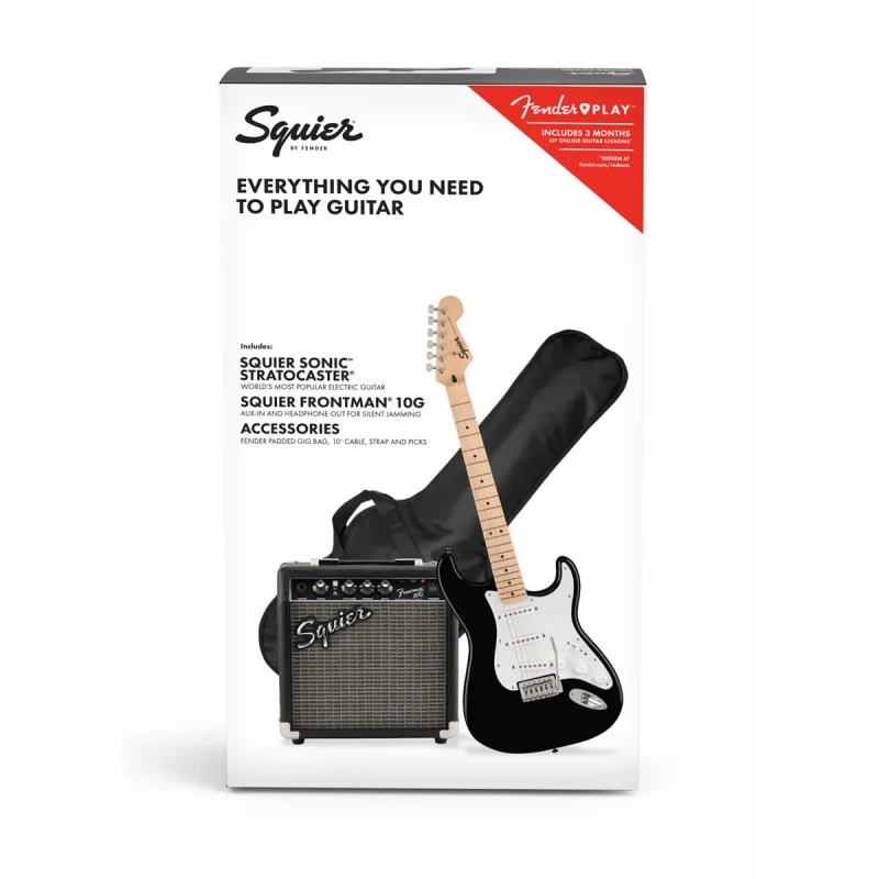 Squier Sonic Stratocaster Pack Frontman 10G