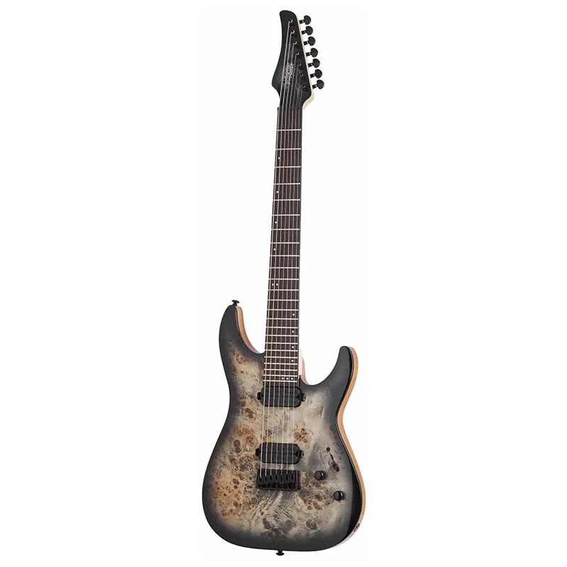 Schecter C7 Pro Charcoal Burst