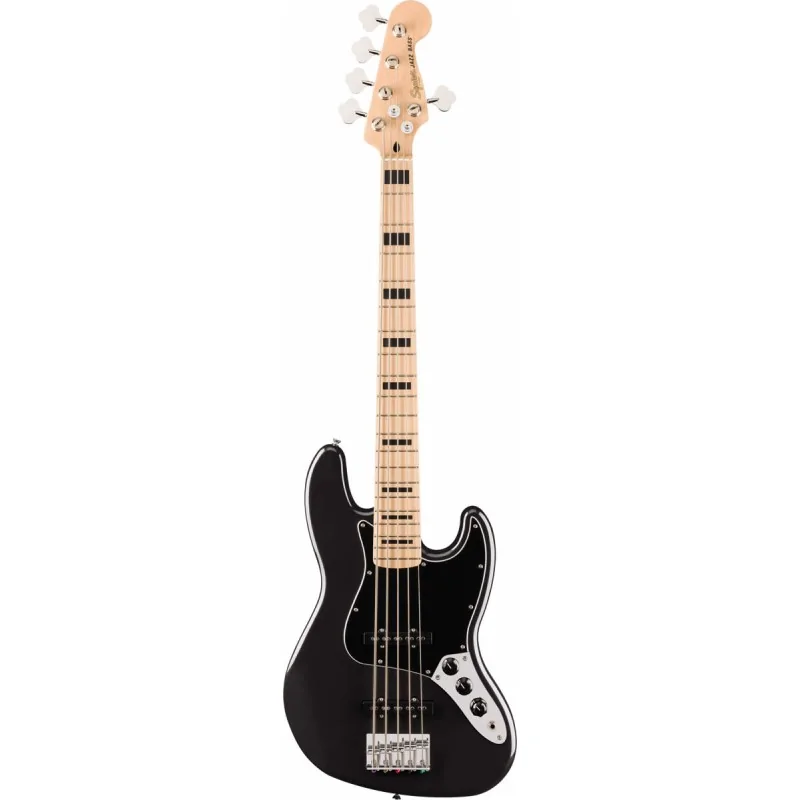 Squier Affinity Series Active Jazz Bass V Black Metallic