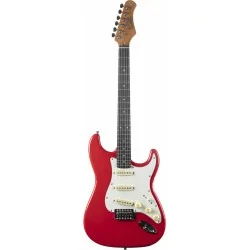 Eko ST 300 Type Strat Vintage Fiesta Red