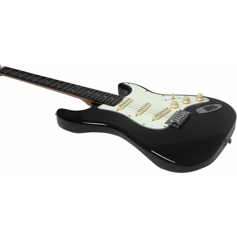 Eko ST 300 Type Strat Vintage Black