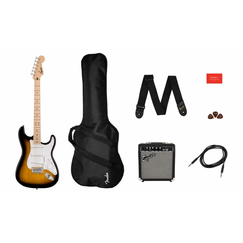 Squier Sonic Stratocaster Pack Frontman 10G