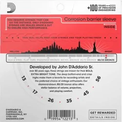 D'Addario EJ12 Medium 13-56 D'Addario EJ12 Medium 13-56