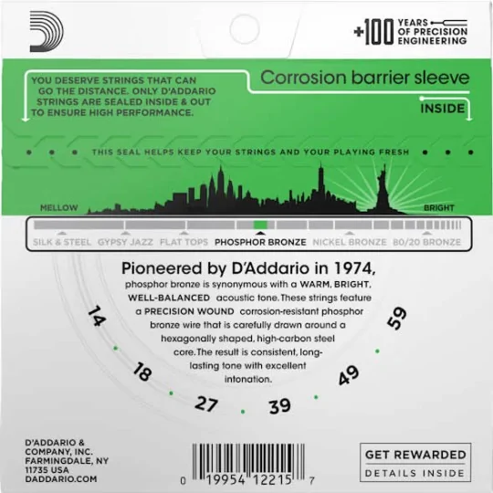 D'Addario EJ18 Heavy 14-59
