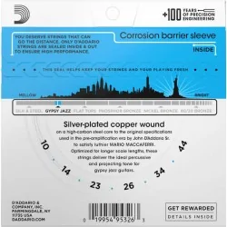 D'Addario EJ83L Regular Light Ball End 10-44