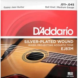 D'Addario EJ83M Medium Ball End 11-45