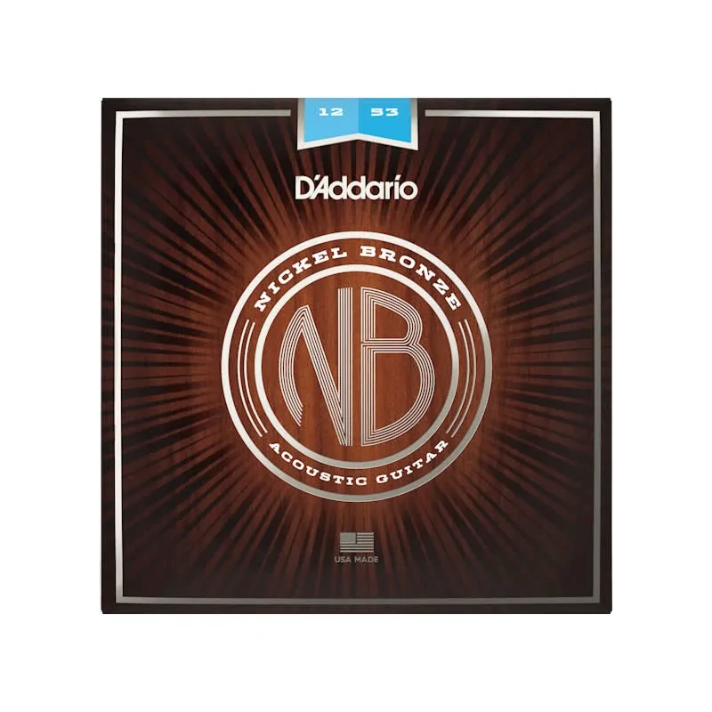 D'Addario NB1253 Regular Light Acoustic 12-53