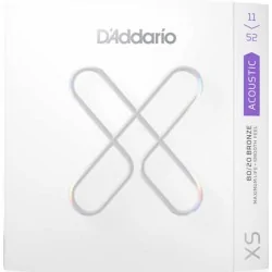 D'Addario XSABR1152 Custom Light Coated Acoustic D'Addario XSABR1152 Custom Light Coated Acoustic