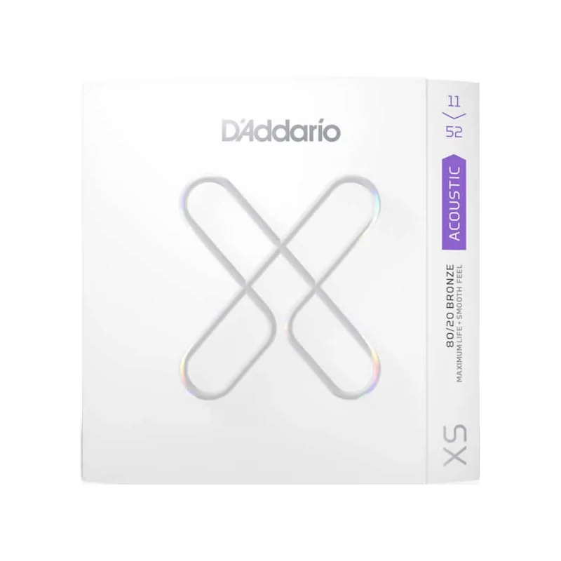 D'Addario XSABR1152 Custom Light Coated Acoustic