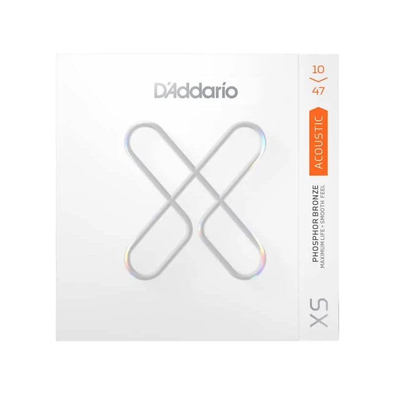 D'Addario XSAPB1047 Extra Light Coated Acoustic 10-47